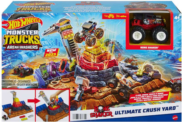 Hot Wheels Monster Trucks Arena Ult Crush Yard