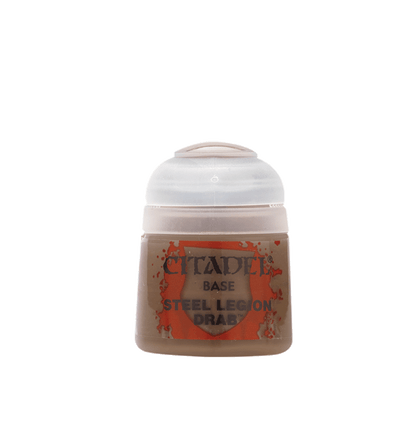 Warhammer Paint: Base - Steel Legion Drab (12ml)