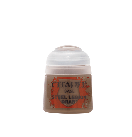 Warhammer Paint: Base - Steel Legion Drab (12ml)