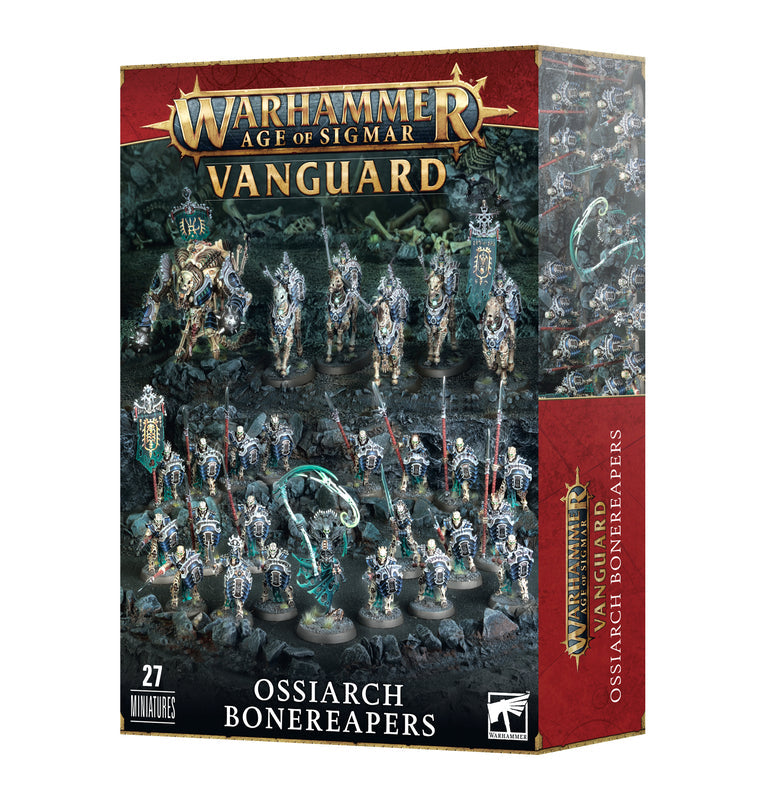 Warhammer Age of Sigmar Vanguard Ossiarch Bonereapers box art