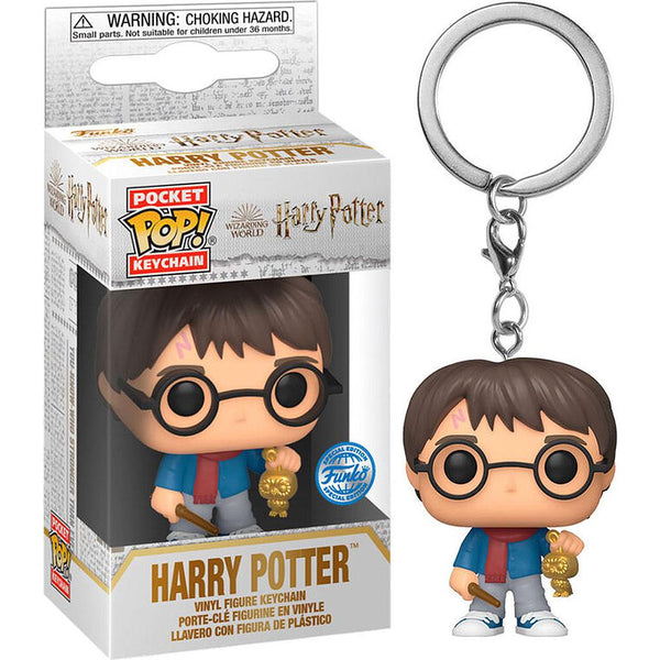 FUNKO POP! : HARRY POTTER - HARRY POTTER HOLIDAY POCKET KEYCHAIN