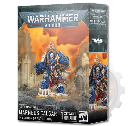 Warhammer 40,000: Ultramarines – Marneus Calgar in Armour of Antilochus