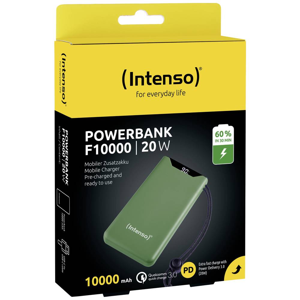 Intenso Powerbank F10000 Green 10000mAh