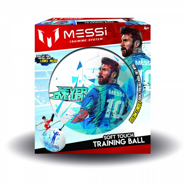 MESSI SOFT TOUCH TRAINING BALL WHITE SIZE 2