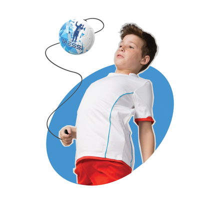 MESSI SOFT TOUCH TRAINING BALL WHITE SIZE 2