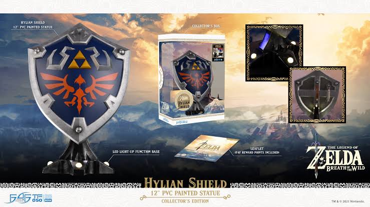 First 4 Figures | The Legend of Zelda: Breath of the Wild Hylian Shield Collector's Edition