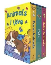 Animals I Love Book Set (Farm Animals, Baby Animals, Pets)