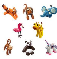 PLASTICINE ANIMAL MODELLING KITS (DISPLAY OF 48)