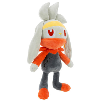 Pokemon Raboot plush toy front view
