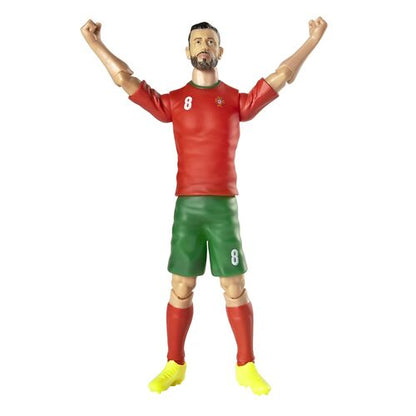 Banbo Toys Bruno Fernandes action figure angled view