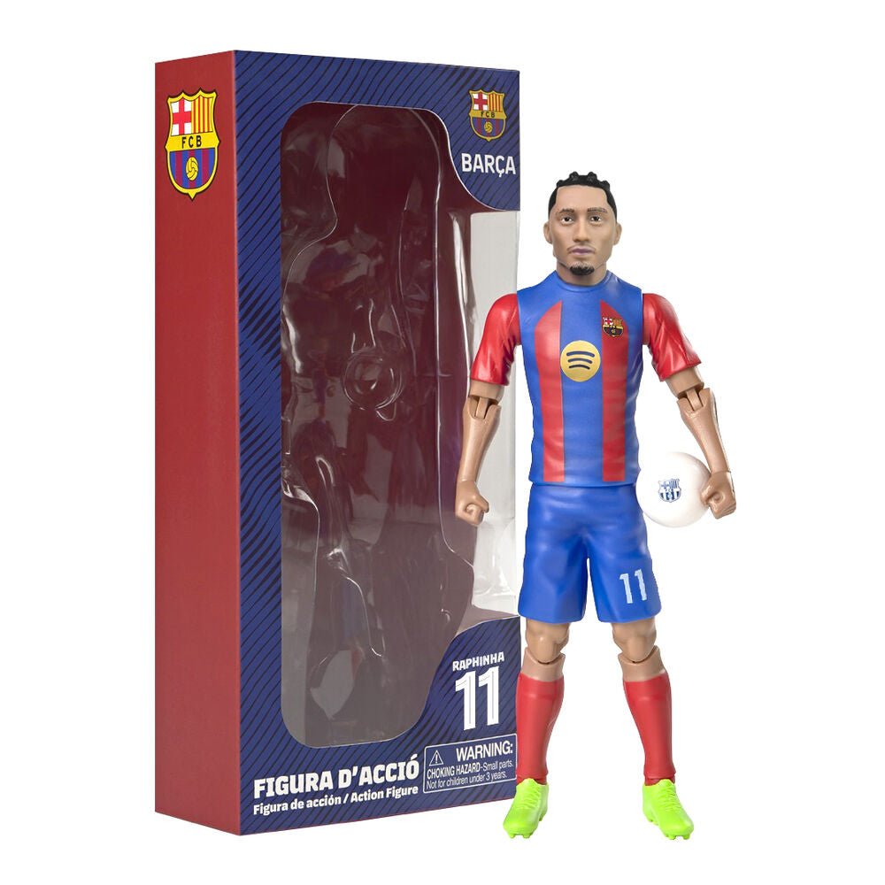 Banbo Toys FC Barcelona Raphinha action figure packaging