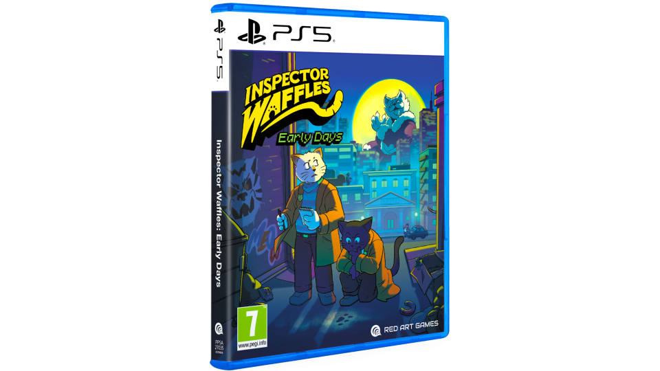 Inspector Waffles Early Days PS5 cover