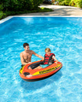 Intex Explorer Pro 50 inflatable boat in pool