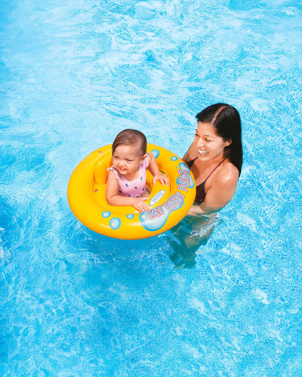 Intex My Baby Float Seat in pool