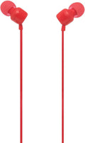 JBL T160 Red wired in-ear headphones main view