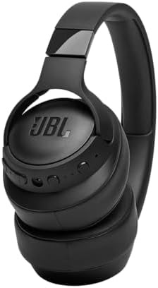 JBL Tune 760NC Black noise-cancelling headphones main view