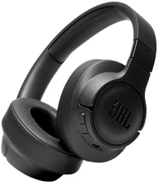 JBL Tune 760NC Black noise-cancelling headphones side view