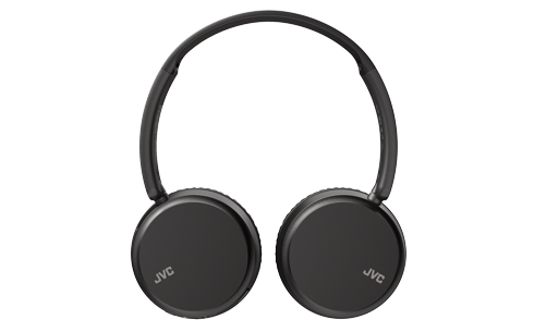 JVC HA-S36W black foldable Bluetooth on-ear headphones