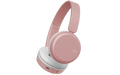 JVC HA-S36W pink foldable Bluetooth on-ear headphones