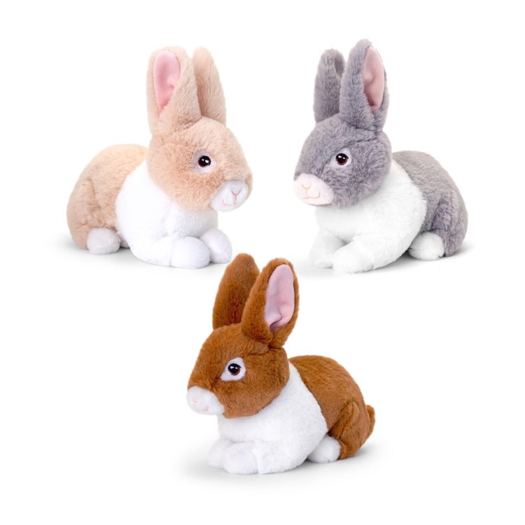 Keeleco Bunnies 25cm assorted soft toys