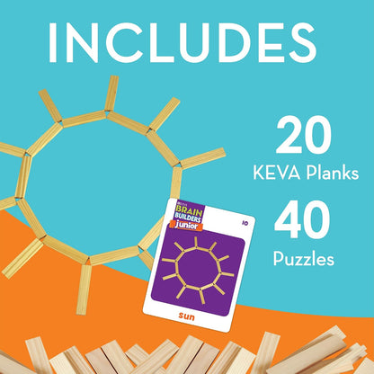 KEVA Brain Builders Junior contents image