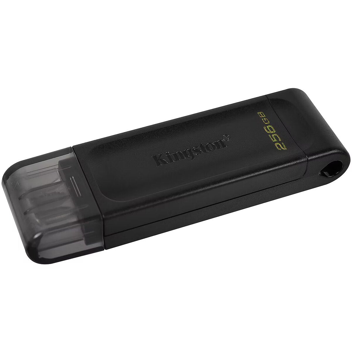 Kingston DataTraveler 70 256GB USB-C flash drive open view