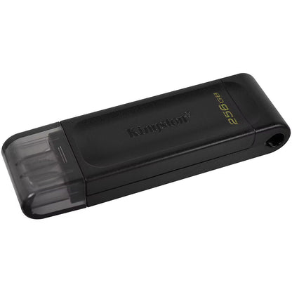 Kingston DataTraveler 70 256GB USB-C flash drive open view