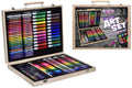 Kreative Kids 168 piece art set in wooden carry case