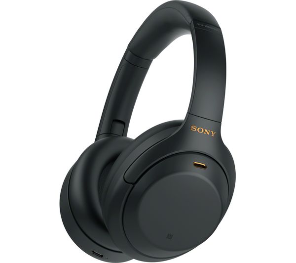 Sony Headphones Bluetooth Noise Cancelling Black (WH-1000XM4)