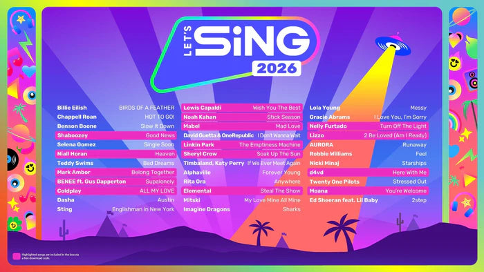 Let's Sing 2026 - Double Mic Bundle (Nintendo Switch)