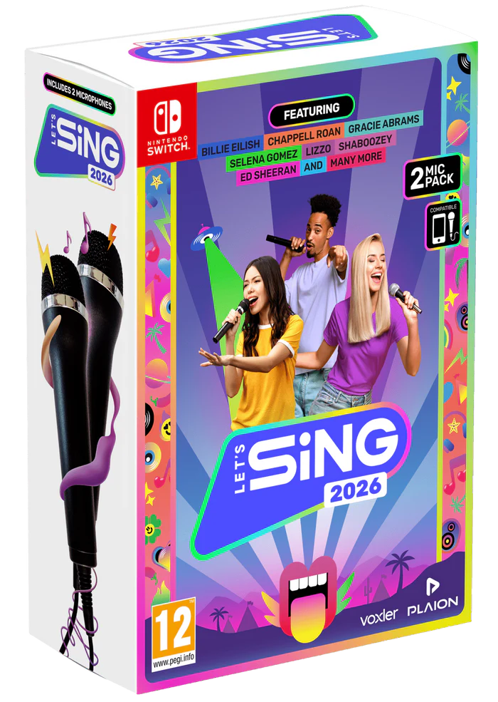 Let's Sing 2026 - Double Mic Bundle (Nintendo Switch)