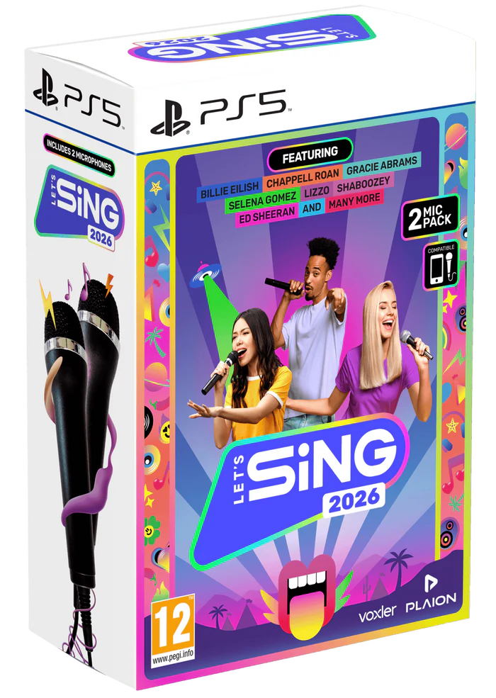 Let's Sing 2026 - Double Mic Bundle (PlayStation 5)