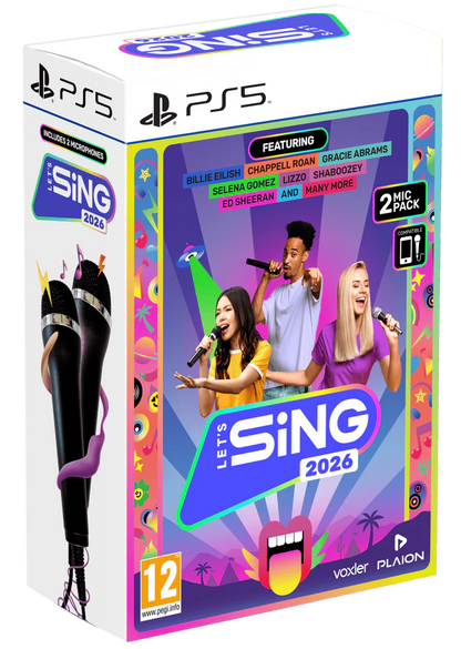 Let's Sing 2026 - Double Mic Bundle (PlayStation 5)
