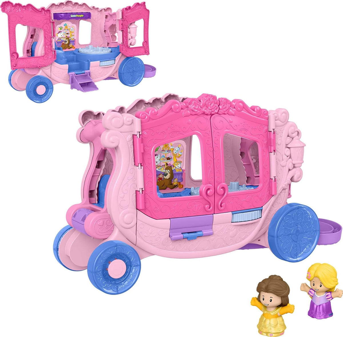 Fisher-Price Little People Disney Princess pull-along carriage