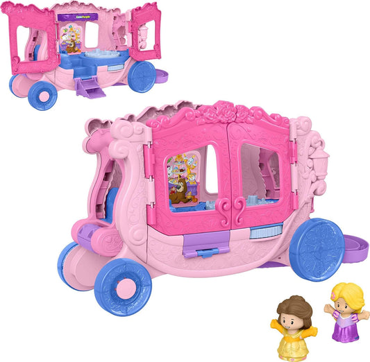 Fisher-Price Little People Disney Princess pull-along carriage