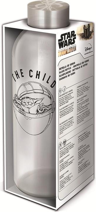 The Mandalorian The Child glass bottle in box