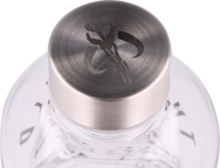 The Mandalorian The Child glass bottle cap detail