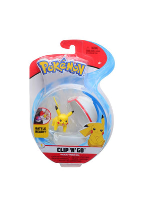 Pokemon Clip N Go assortment packaged figure and Poke Ball