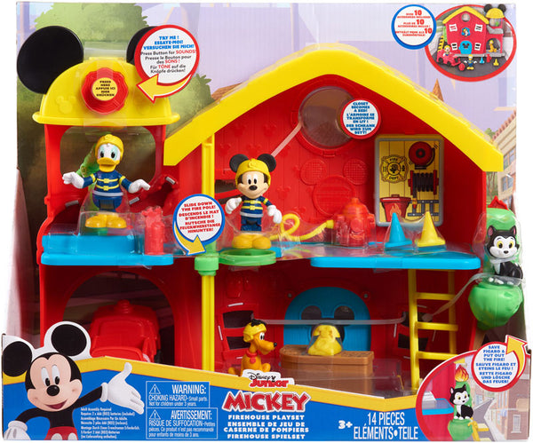 Mickey Mouse Fire House Playset