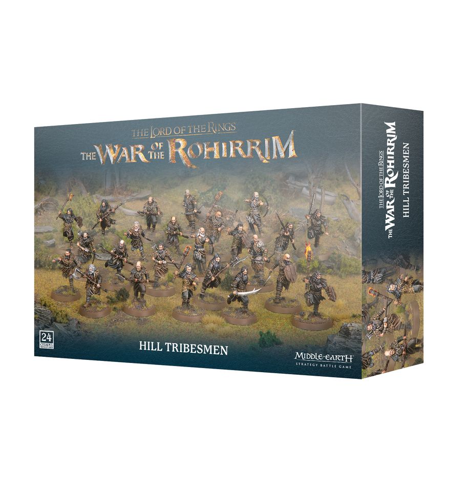 Middle-earth Strategy Battle Game Hill Tribesmen miniatures