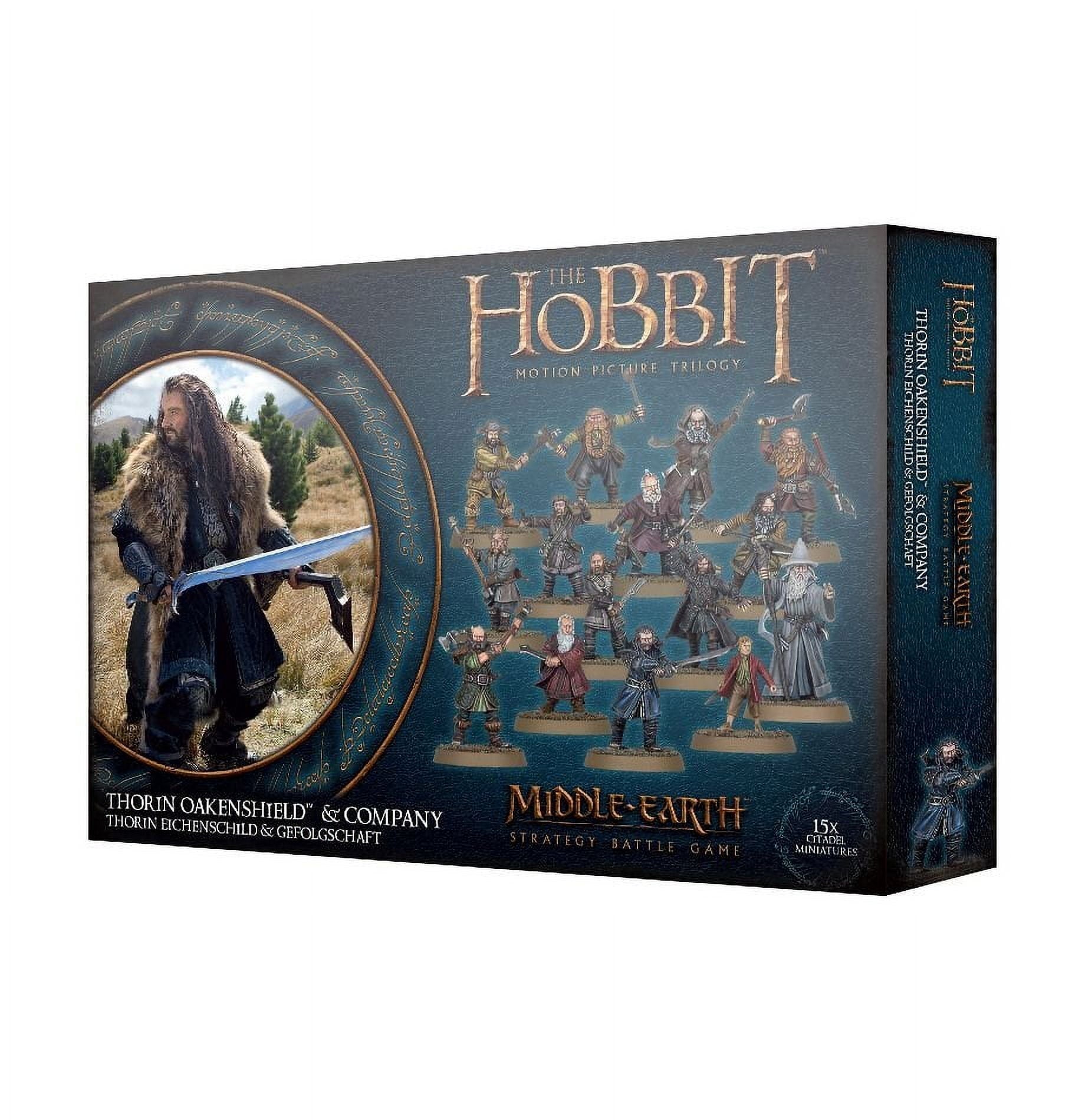 Middle-earth Strategy Battle Game Thorin Oakenshield and Company miniatures