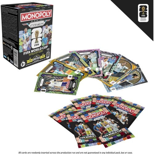Monopoly Panini Prizm FIFA World Cup card pack