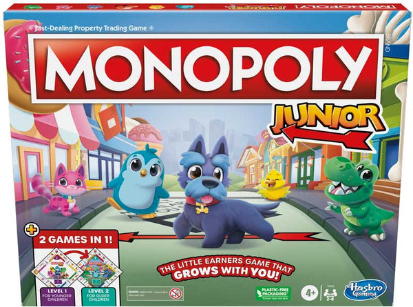 Monopoly Junior New (2 Games in 1)