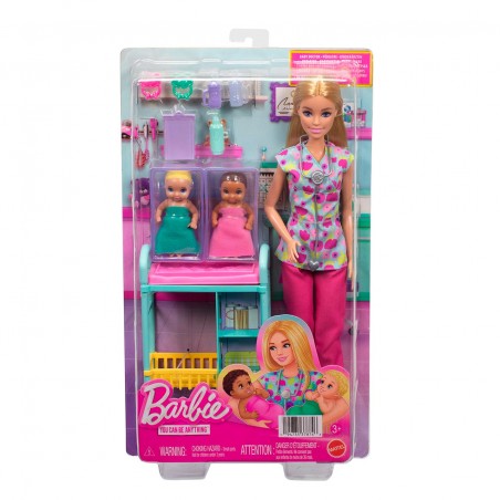 Barbie Careers Baby Doctor Playset