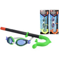 M.Y British Standard Goggle and Snorkel Set assorted colours