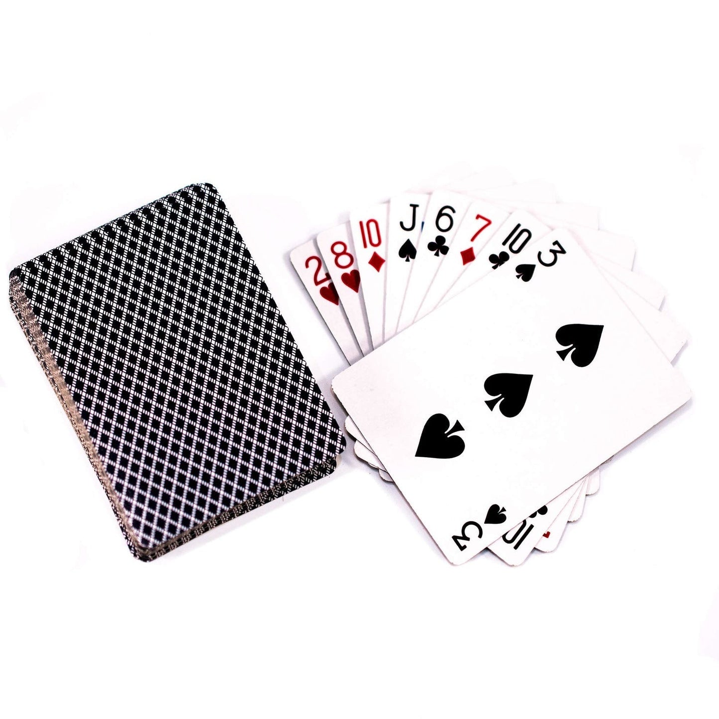 Playing cards included with M.Y cribbage board set