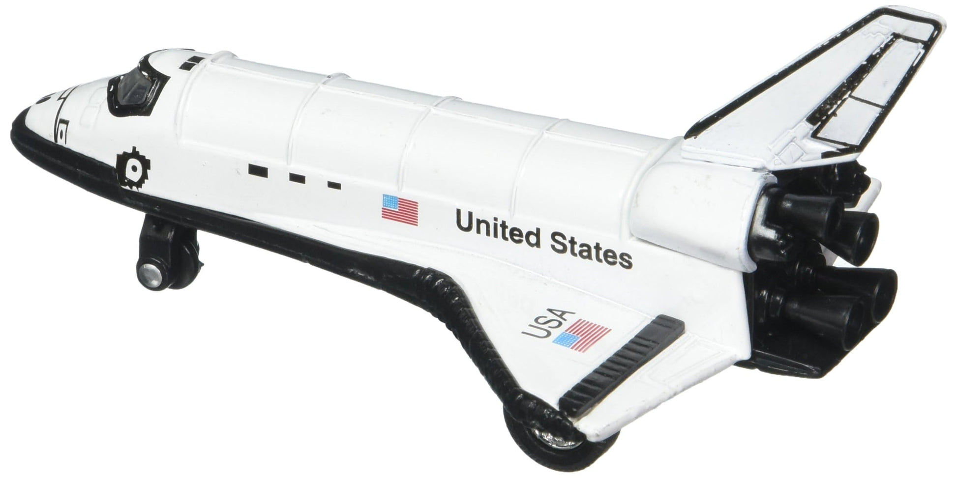 NASA Space Shuttle pullback die-cast toy