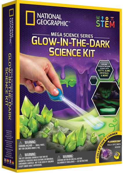 National Geographic: Glow in Dark Mega Science Kit
