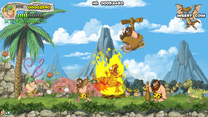 New Joe & Mac: Caveman Ninja - T-Rex Edition (PlayStation 5)