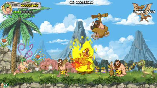 New Joe & Mac: Caveman Ninja - T-Rex Edition (PlayStation 5)